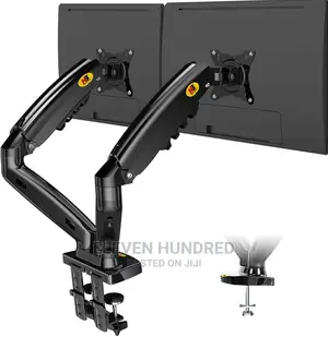 Dual Monitor Desk Mount Stand Full Motion Swivel