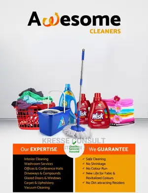 We Offer Cleaning Services