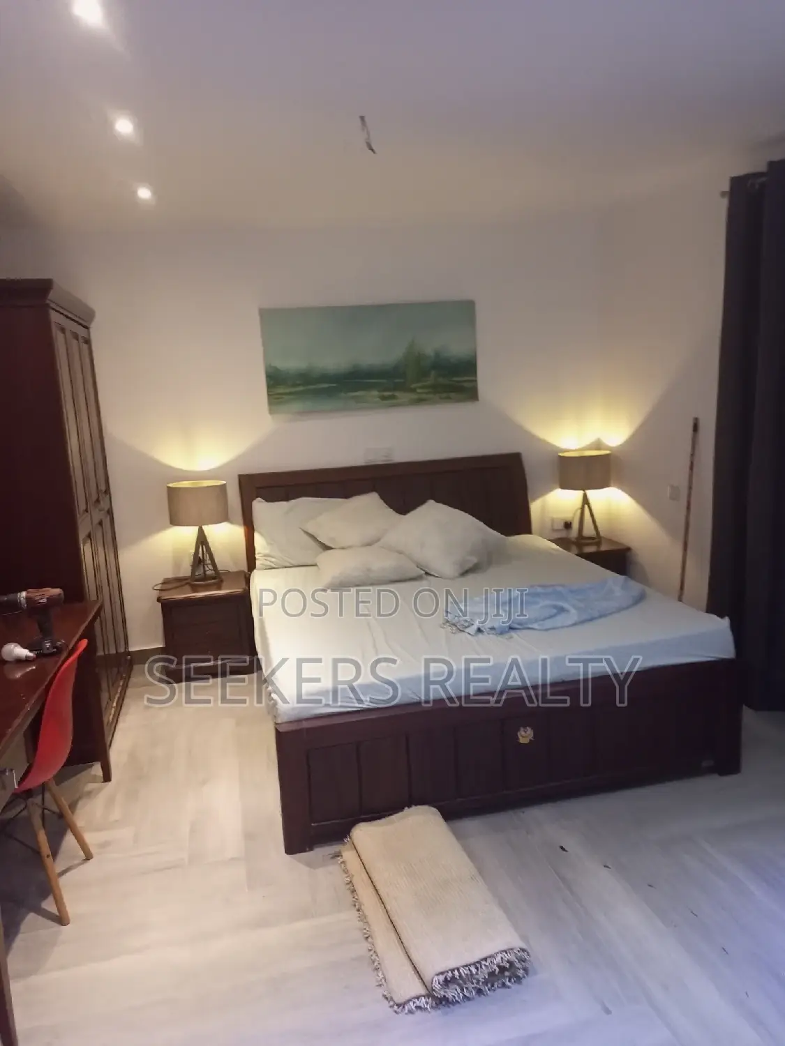 Furnished 1bdrm Apartment in Seekers Realty, Abokobi for Rent