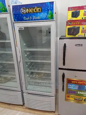 Neon Showcase/Display Fridge 220 Litres