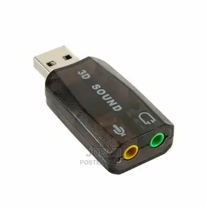 USB 3D Sound Card Adapter