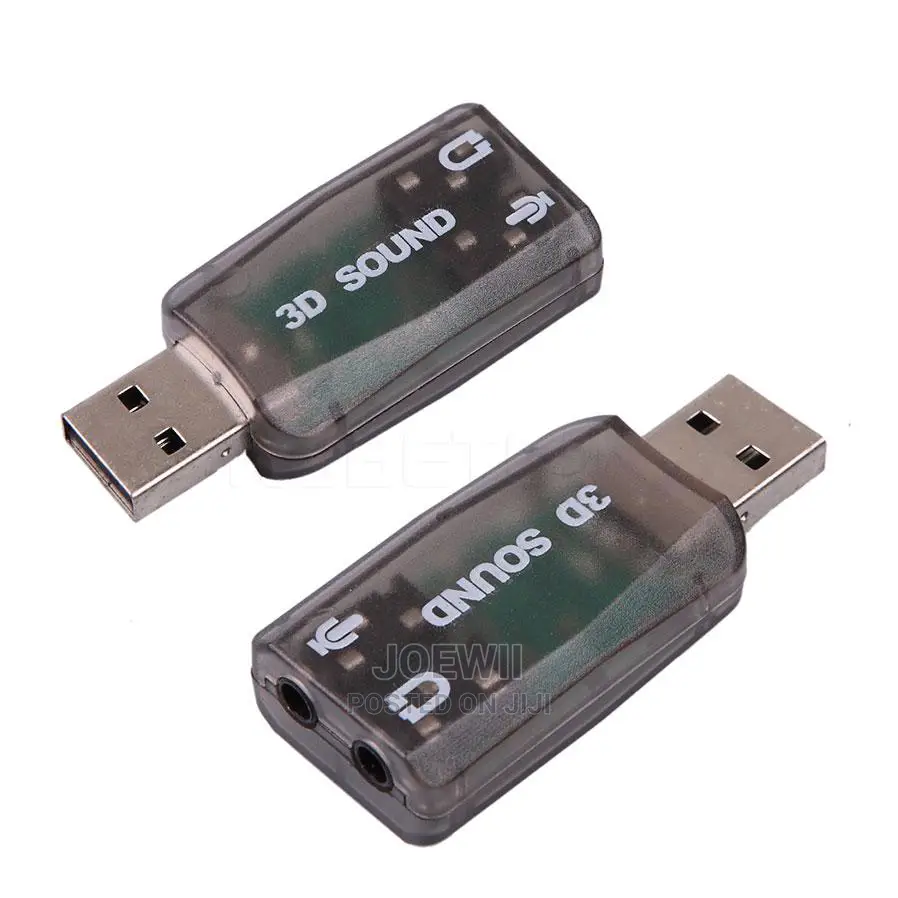 USB 3D Sound Card Adapter