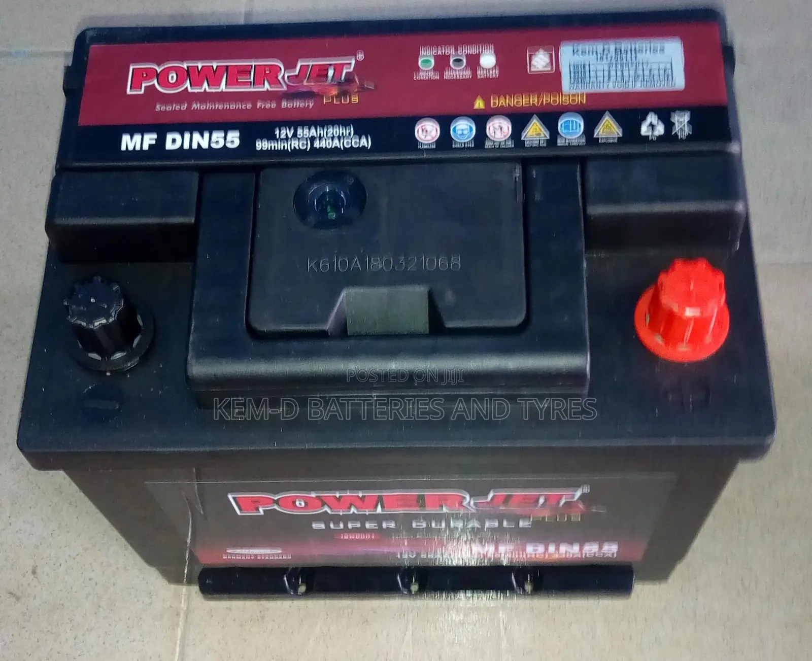 13 Pates Car Battery. Power Jet Accent Yaris Rio