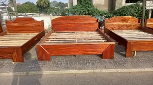 Wooden Queen Size Bed Frame,72"×75"