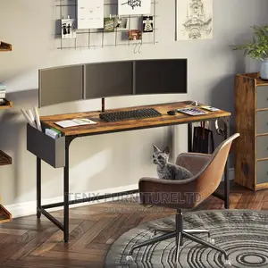 COMPUTER Desk With Built in Outlets