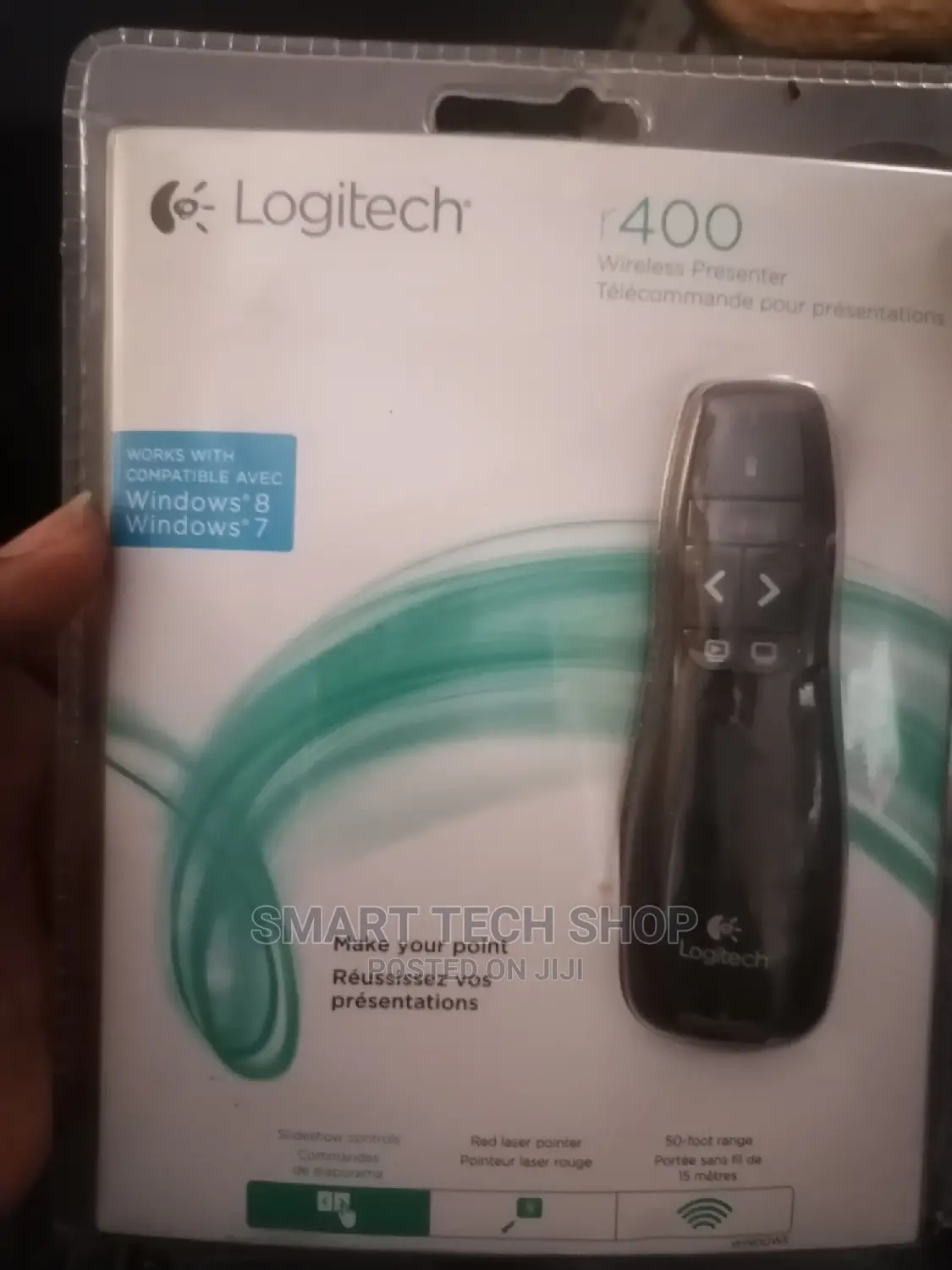 Logitech R400 Wireless Presentation Laser Pointer Remote