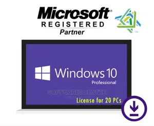 Windows 10 Pro Volume License for 20 Computers