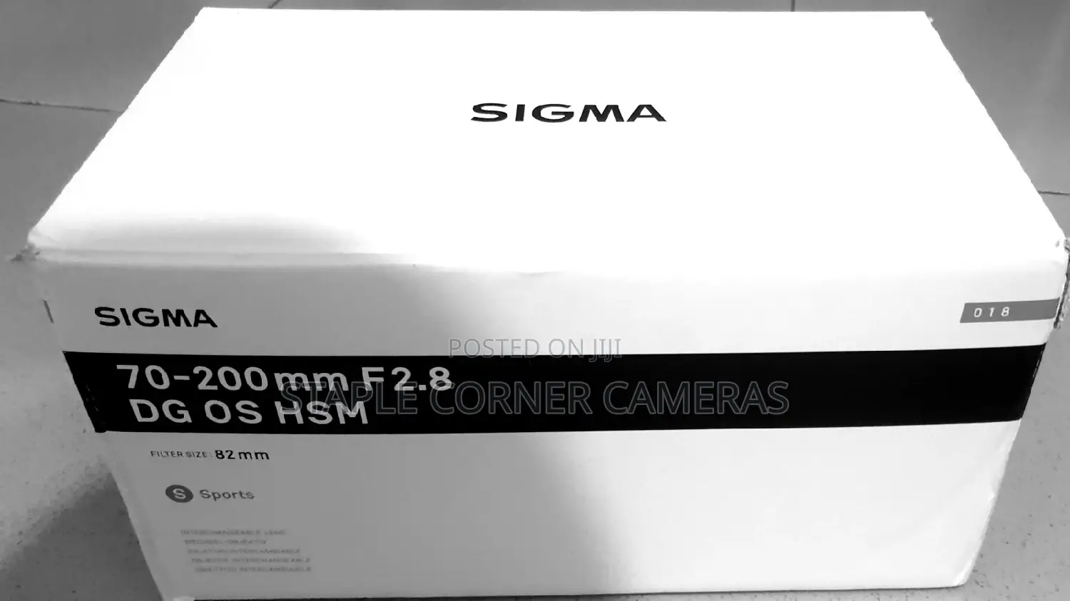 Sigma 70-200mm F2.8 Os Sports Lens Canon