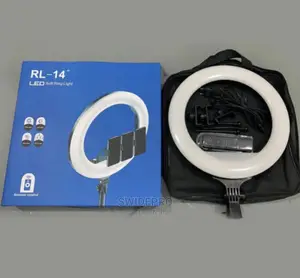 14 Inches Ring Light With Stand, Bag and Remote