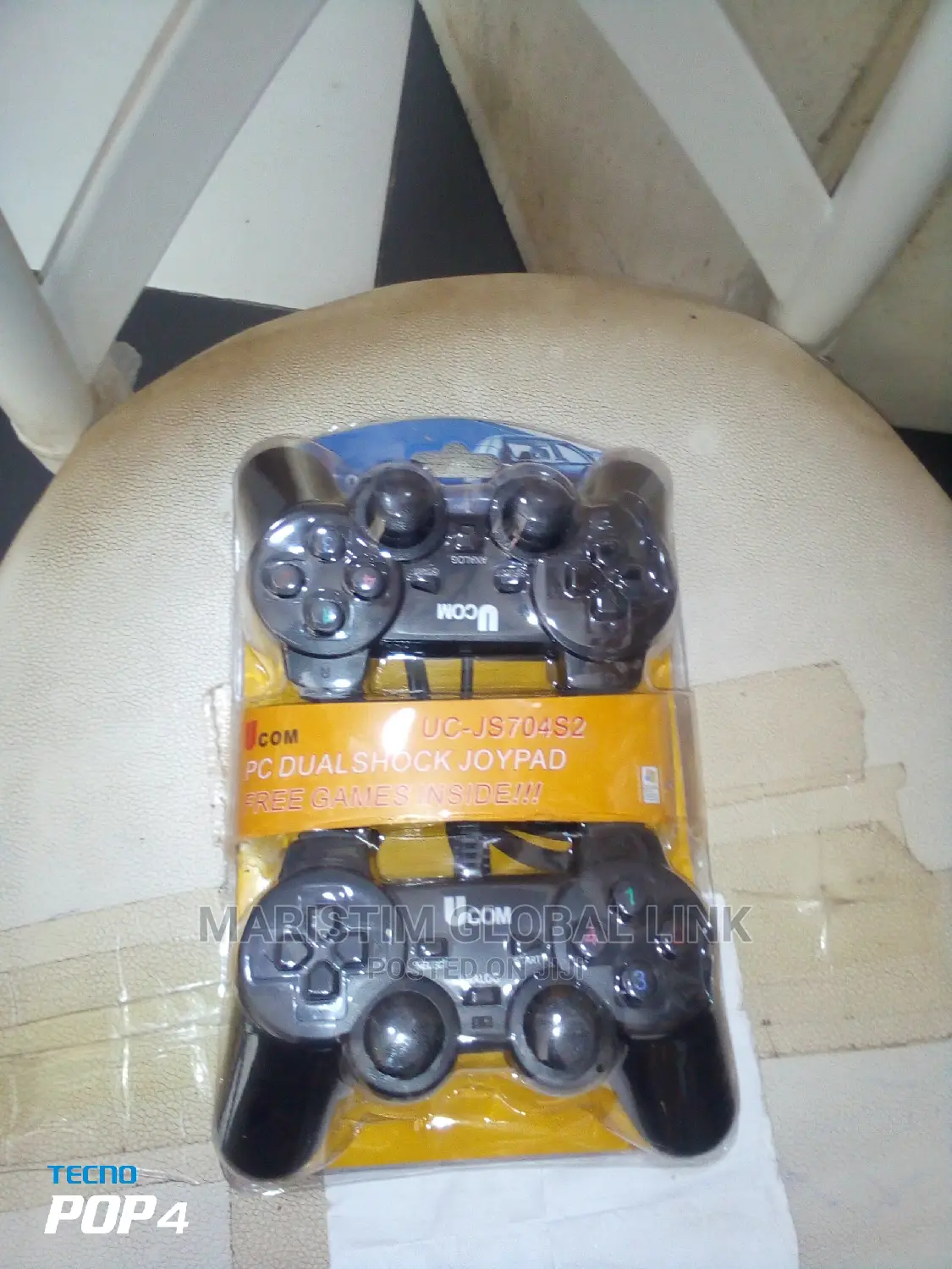 Double Gamepad For Computer (2 In 1)