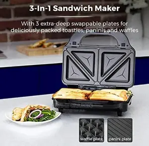 3in1 Sandwich/Waffle/Panini Maker