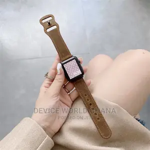 Cruz Leather Strap/Band For Apple Watch Series 1-9