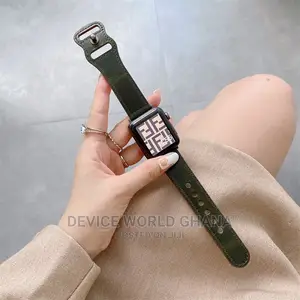 Cruz Leather Strap/Band For Apple Watch Series 1-9