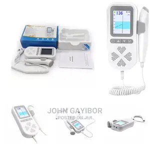 Quality Fetal Doppler/Fetoscope With Warranty+ Free Scan Gel
