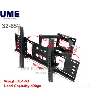 Height Adjustable Tv Wall Mount 32-65 Inch