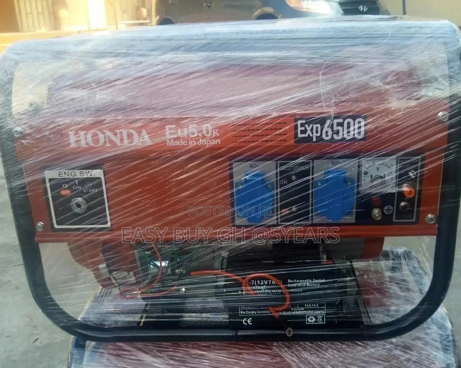 New Key Start Honda 5kva Gasoline Generator