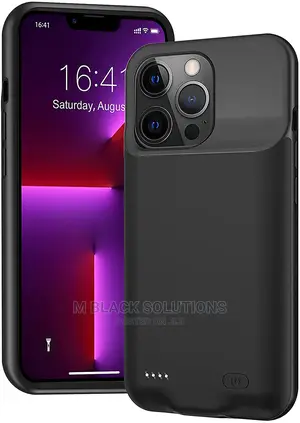 . Battery Case for iPhone 13 Pro Max, 4500mah Ultra-Slim