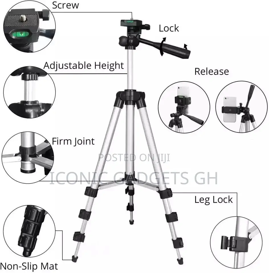 Multipurpose Tripod Stand ::