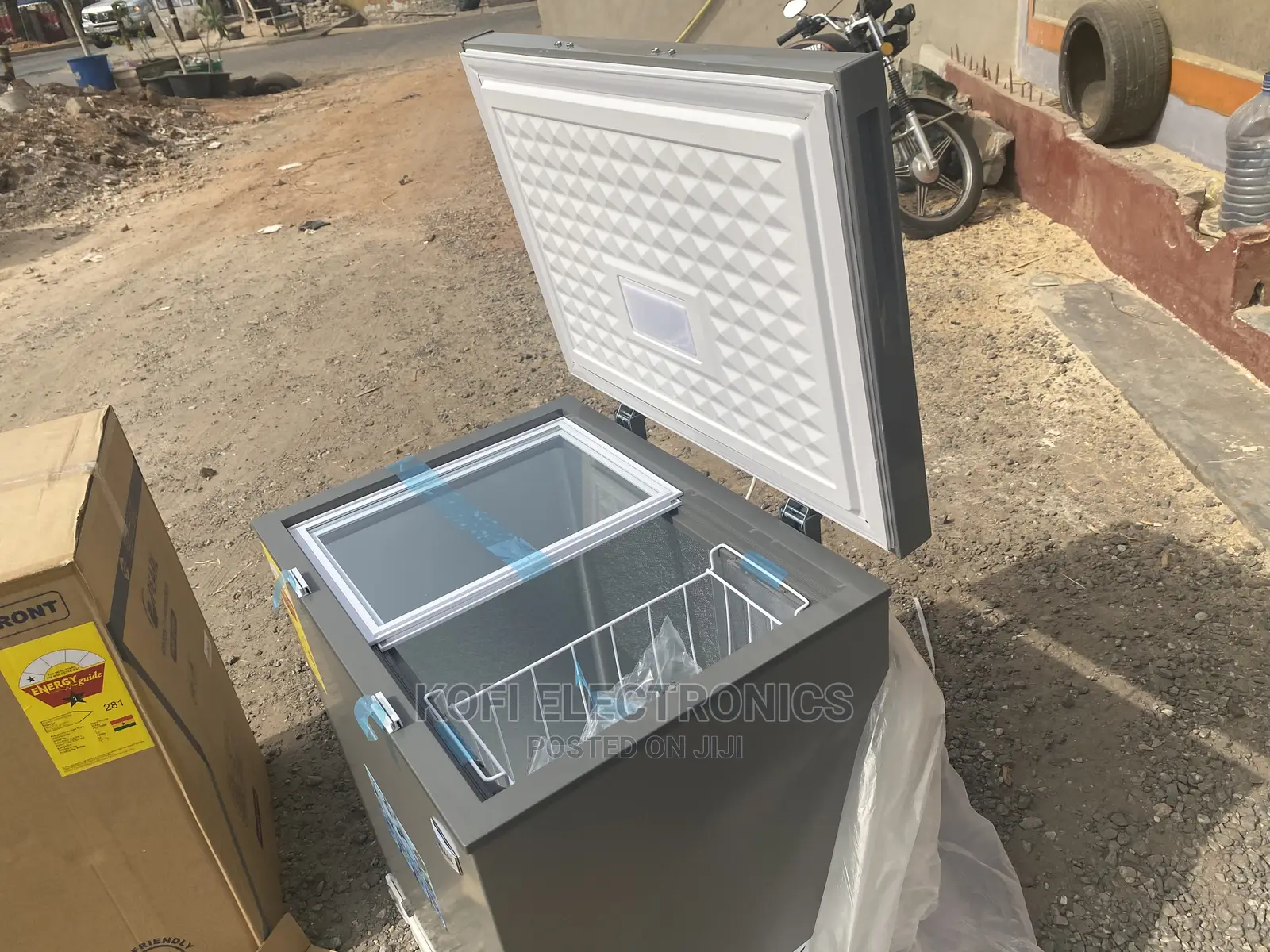 New Pcf-208k Pearl 147litres Chest Freezer