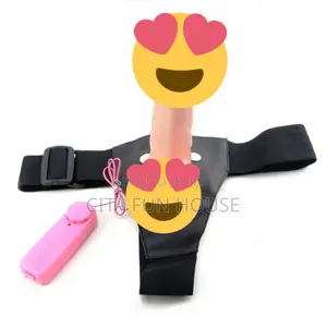 Waterproof Strap-On Dildo Vibrator