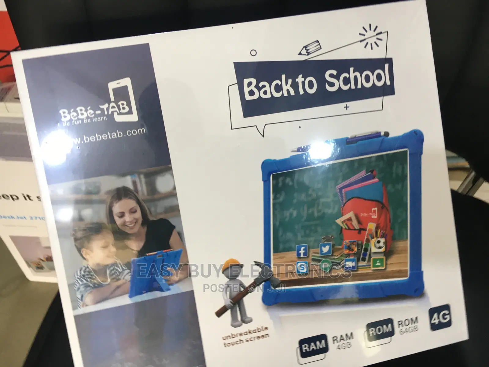 Children Friendly Download Tablet Bebe-Tab 64gb 4ram