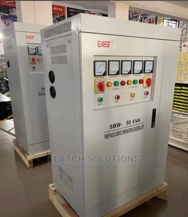 50kva SBW Stabilizer Automatic Voltage Regulator 3 Phase