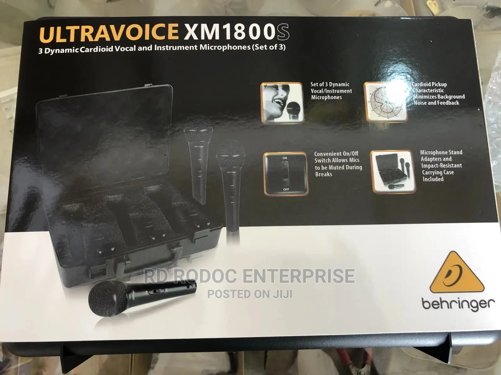 3 in 1 Cord Microphone