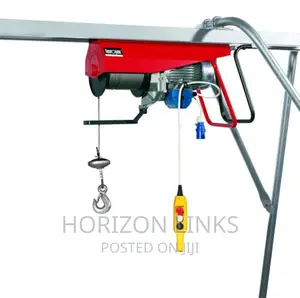 Elevator Hoist With Stand and Bucket