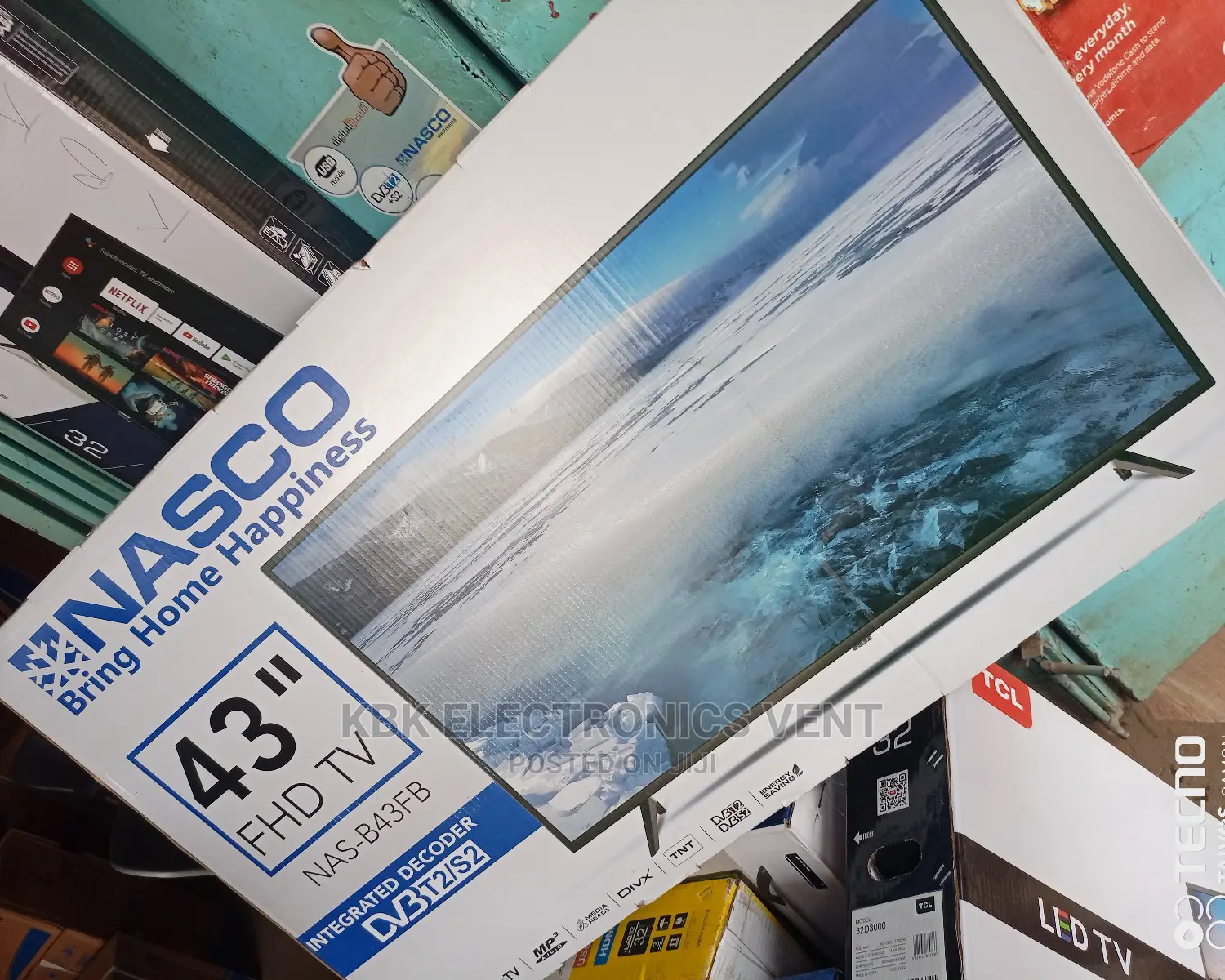 Nasco 43" Satellite Digital Led Tv