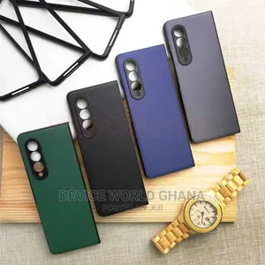 Mos Leather Case for Samsung Fold 3 and Z Flip 3