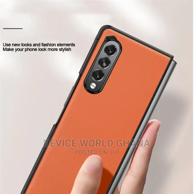Mos Leather Case for Samsung Fold 3 and Z Flip 3
