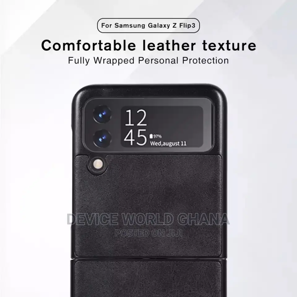 Mos Leather Case for Samsung Fold 3 and Z Flip 3