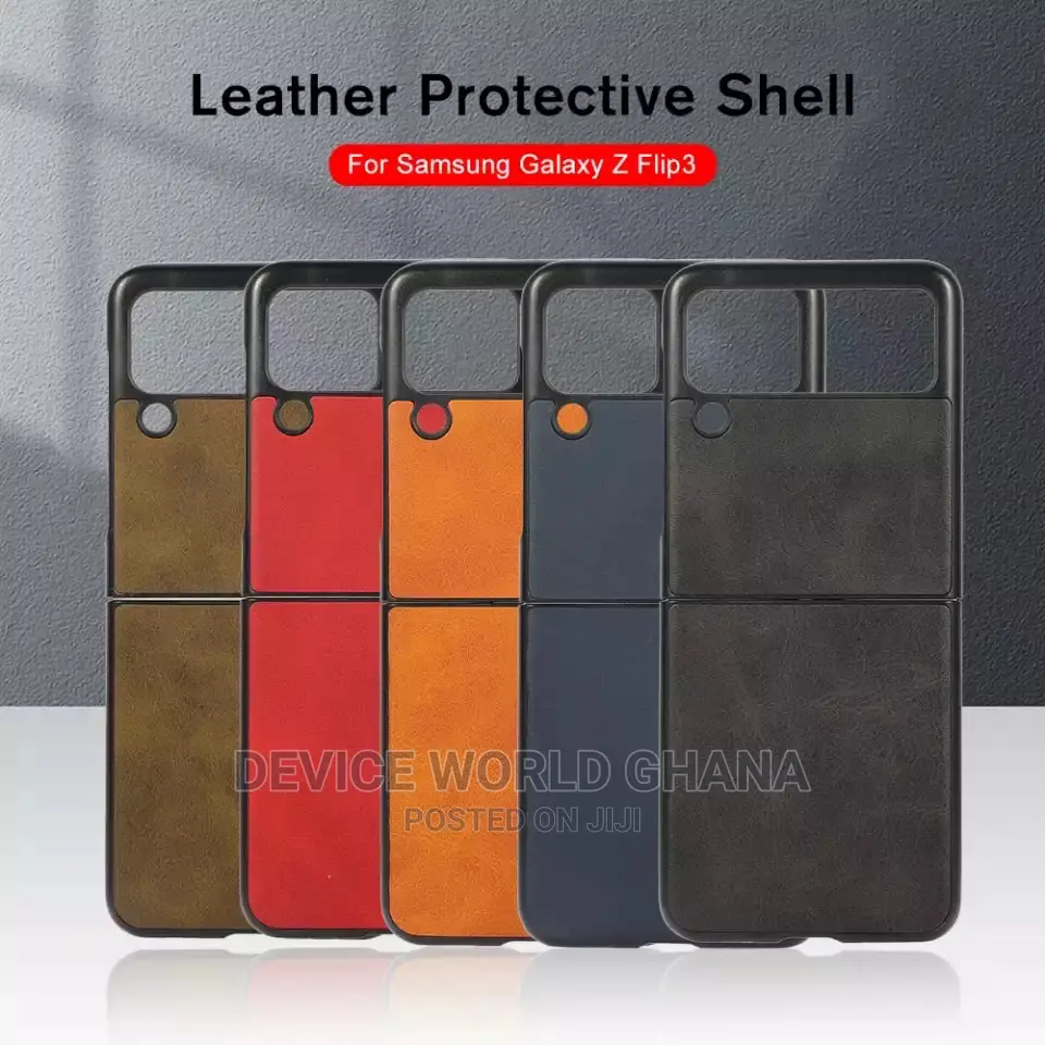 Mos Leather Case for Samsung Fold 3 and Z Flip 3