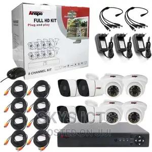 5mp 8 Channel Full Colour CCTV Kits