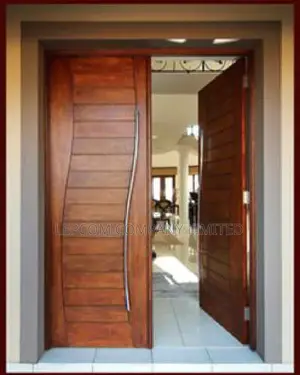 Modernised Wooden Door