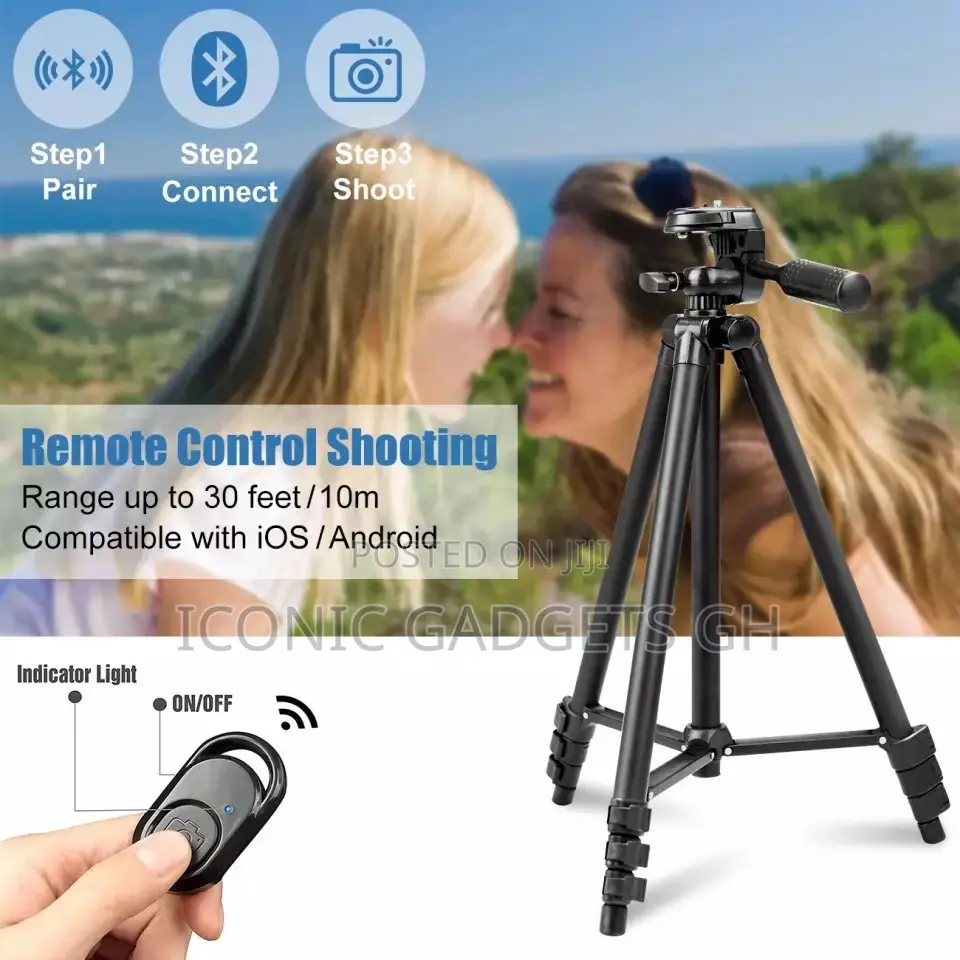 New Tripod With Phone Holder