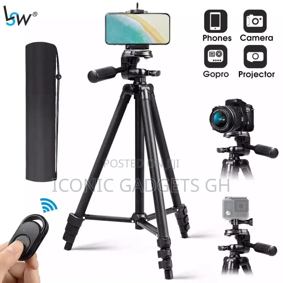 New Tripod With Phone Holder