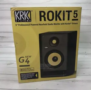 KRK RP5 Rokit 5 G4 Studio Monitor, Black
