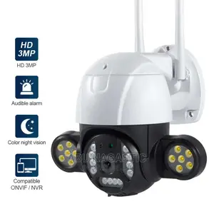 PTZ Wifi 3MP Outdoor Security Camera