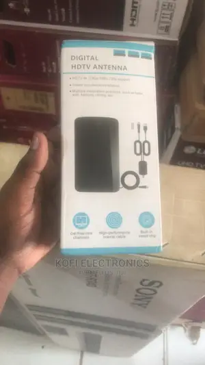 Portable Tv Antenna With Signal Booster