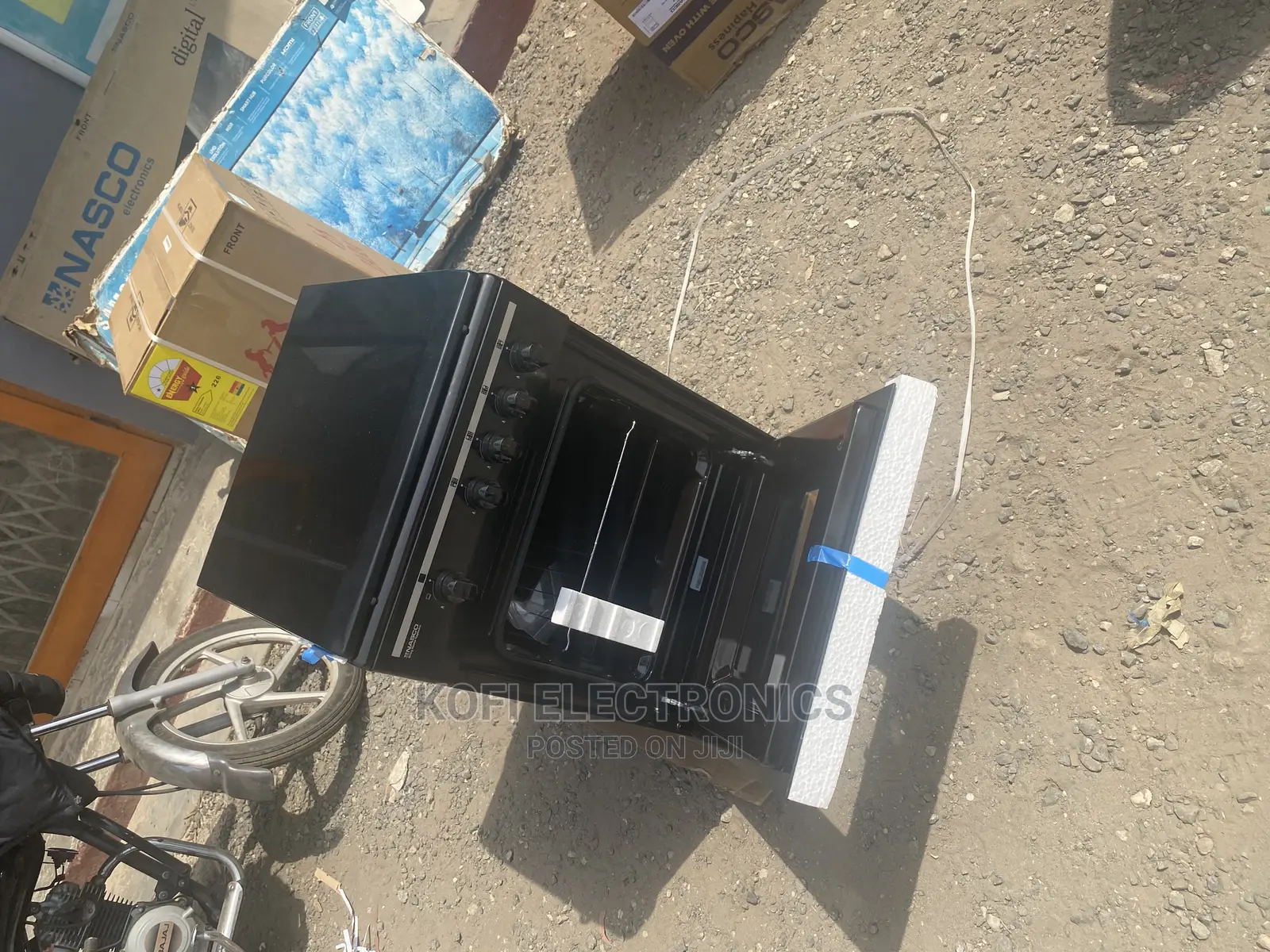 Oven and Grill NASCO 4 Burner Gas Cooker