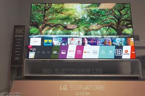 LG Signature 88” Oled 8K Smart TV With Ai Thinq 88zxpva