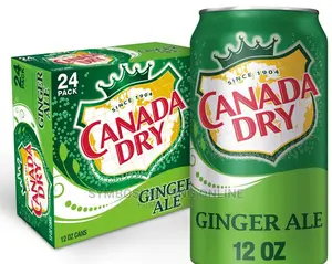 Canada Dry Ginger Ale 12 Fl Oz Cans, 24 Pack