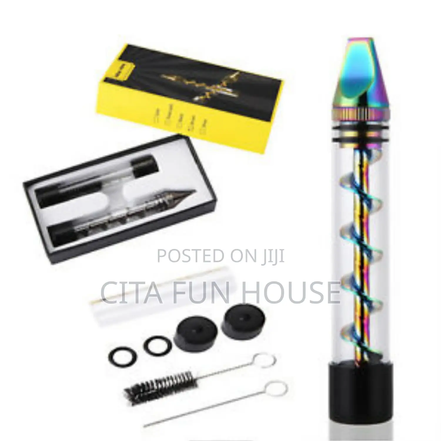 7in1 Twist Glass Smoke Pipe