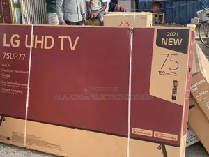 With 1 Year Warranty Lg 75” UHD 4K Smart 2021 Model Led Tv