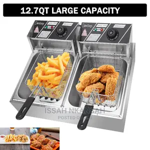 Deep Fryer Dual Pan