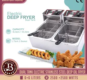 Deep Fryer Dual Pan
