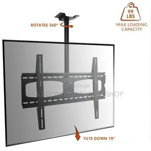Adjustable Ceiling Wall Mount 32”-55”