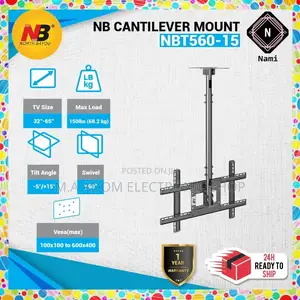 Heavy Duty Ceiling Wall Mount for Led Tv 32”-70”