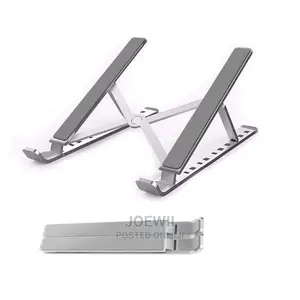 Foldable Laptop Alumineum Rack.